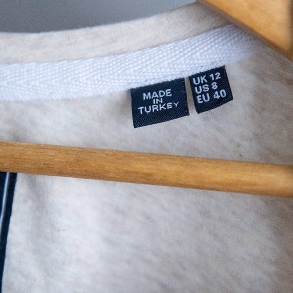 Superdry | SEQUIN SLIM BOYFRIEND T-SHIRT |  Sold out | Off White | Women's 8 | M - Picture 15 of 16